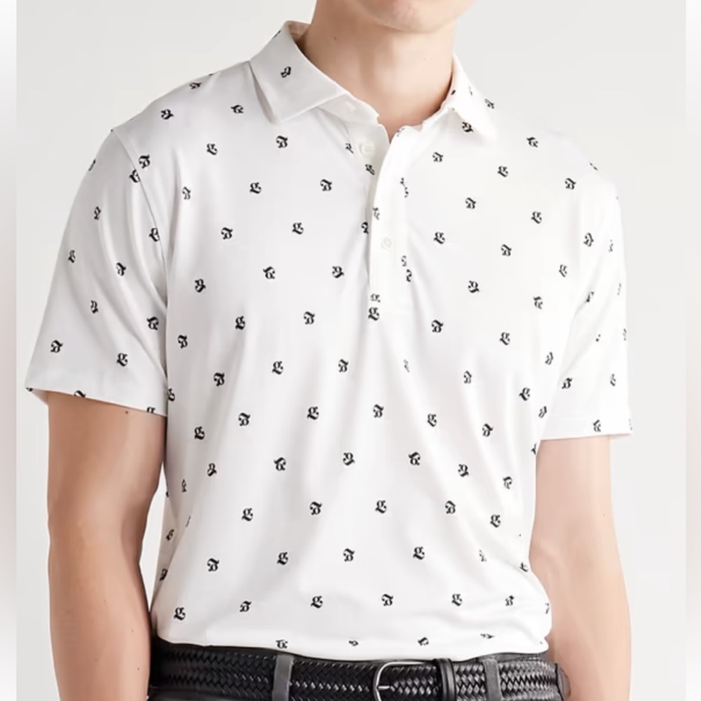 G/FORE - Logo-Print Stretch-Jersey Golf Polo Shirt
